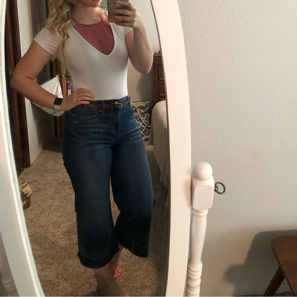 Express Jeans High Rise Culottes - Picture 9 of 9